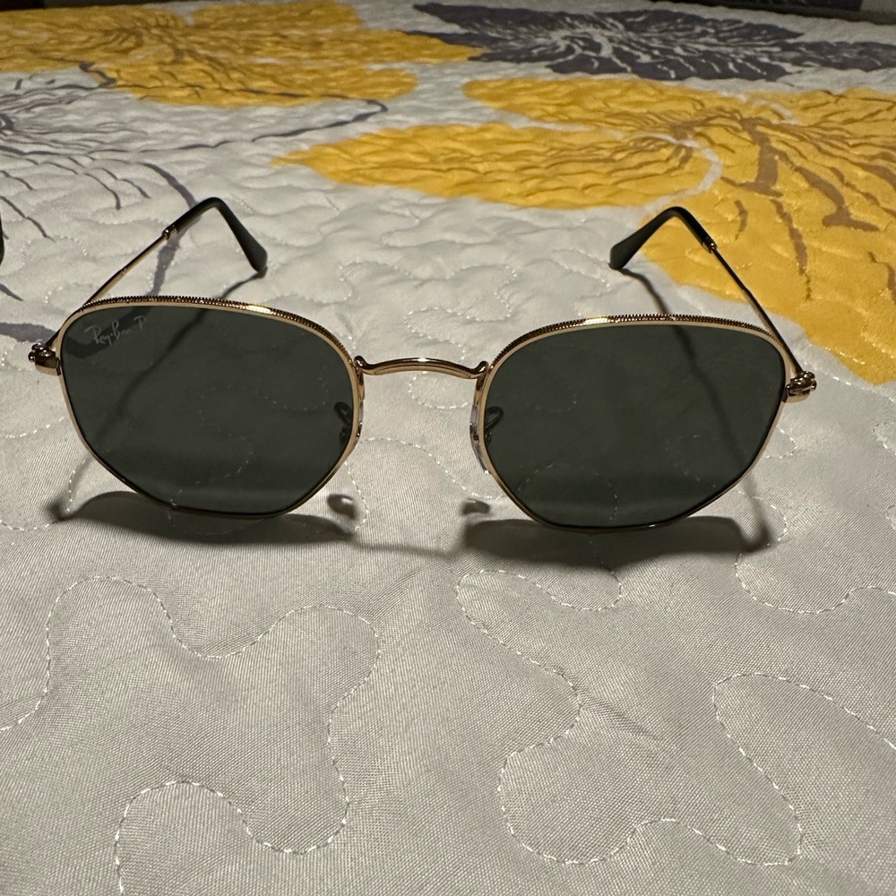 Ray Ban Hexagonal Flat Lenses Sunglasses